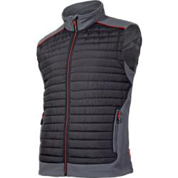 Bezrękawnik ocieplany czarno-szary 2XL Lahti PRO L4130705