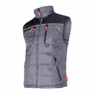 Bezrękawnik ocieplany szary 3XL Lahti Pro LPBO13XL