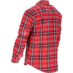 Koszula flanelowa czerw-granat rozm. M lahti L4180302