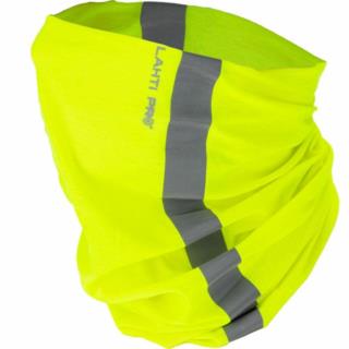 Chusta wielofunkcyjna żółta z odblaskiem Lahti Pro L1030100