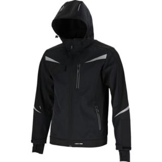 Kurtka Softshell z kapturem czarna S Lahti Pro L4094601