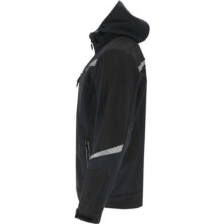 Kurtka Softshell z kapturem czarna S Lahti Pro L4094601
