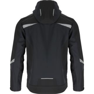 Kurtka Softshell z kapturem czarna S Lahti Pro L4094601
