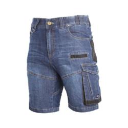Spodenki krótkie jeans nieb. rozm. XL Lahti L4070704