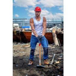 Spodnie jeans Slim Fit ze wzmoc. S Lahti PRO L4051001