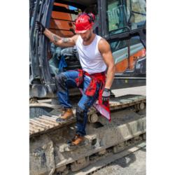 Spodnie jeansowe Slim Fit ze wzmocnieniem 2XL Lahti PRO L4051005