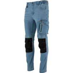 Spodnie jeansowe jasnoniebieskie stretch XL Lahti Pro L4054704