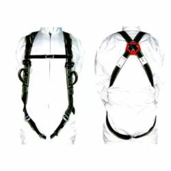 Szelki bezpieczeństwa z 2 punktami zaczepienia i linką Dedra BHSZ10