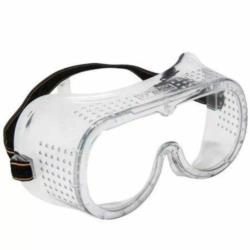 Okulary ochronne z poliwęglanu białe Dedra BH1055