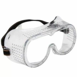 Okulary ochronne z poliwęglanu białe Dedra BH1055
