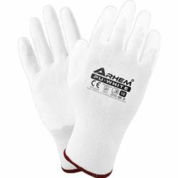 Rękawice robocze r. 10 PU-WHITE Arhem ARH 71 304