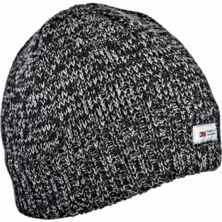 Czapka akrylowa z ociepliną czarny melange Thinsulate 3M Lahti Pro L102110S