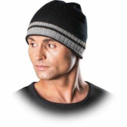 Czapka zimowa czarno-szara CZPAS BJS Reis