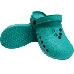Buty chodak otwarty HEX turkus z paskiem (38) Arhem