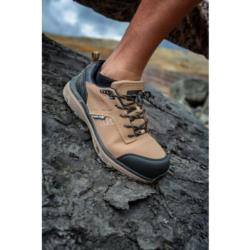 Buty robocze beżowo-czarne skóra nubukowa S3 SRC (45) Lahti PRO L3043145