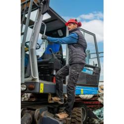 Buty robocze beżowo-czarne skóra nubukowa S3 SRC (45) Lahti PRO L3043145