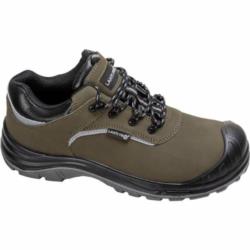 Buty robocze zielono-czarne skóra nubukowa S3 SRC (40) Lahti Pro L3043840