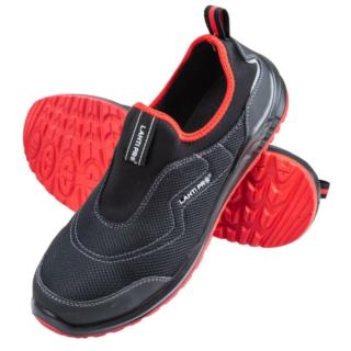 Półbuty robocze z podnoskiem stalowym S1P SRC czarno-czerwone (45) Lahti Pro L3042845