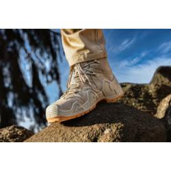 Trzewiki trekkingowe beżowe zamsz Oxford (41) Lahti PRO L3012641