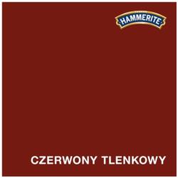 Farba Hammerite Prosto Na Rdzę Połysk Czerwony Tlenkowy 0,25L do Metalu