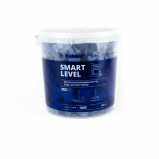 Klipsy do poziomowania płytek 1mm Smart Level Kubala KUB-1885 800szt/op