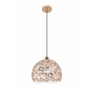 Lampa wisząca różowe złoto E27 40W Florence Agora 17340-300 FGL