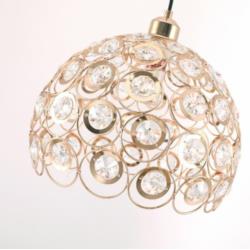 Lampa wisząca różowe złoto E27 40W Florence Agora 17340-300 FGL