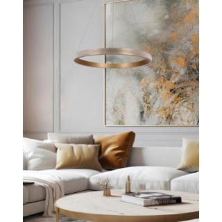 Lampa wisząca złota LED 34W Hashim Candellux 31-28440