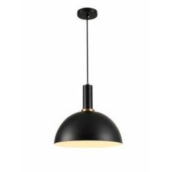 Lampa wisząca czarna E27 40W Omega Agora PD-1701-BL