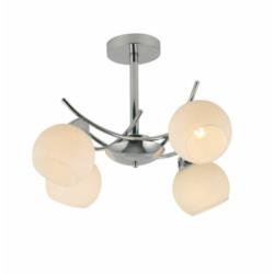 Lampa sufitowa srebrna E27 4x40W Argos Agora PD-5599-4-CH