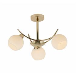 Lampa sufitowa złota E27 3x40W Argos Agora PD-5599-3-GL