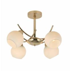 Lampa sufitowa złota E27 4x40W Argos Agora PD-5599-4-GL