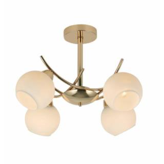 Lampa sufitowa złota E27 4x40W Argos Agora PD-5599-4-GL