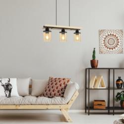 Lampa wisząca E27 3x25W Niylah Rabalux 72083