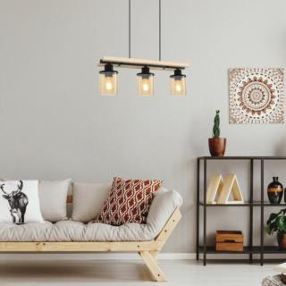 Lampa wisząca E27 3x25W Niylah Rabalux 72083