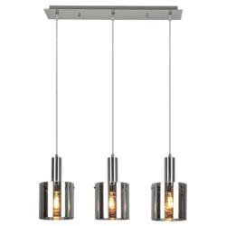 Lampa wisząca chromowa E27 3x60W Donati Rabalux 5250