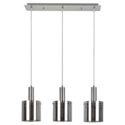 Lampa wisząca chromowa E27 3x60W Donati Rabalux 5250