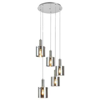Lampa wisząca chromowa E27 5x60W Donati Rabalux 5251