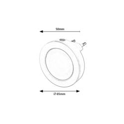 Lampka do kontaktu LED 0,5W Pumpkin Rabalux 2282