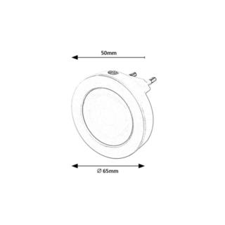 Lampka do kontaktu LED 0,5W Pumpkin Rabalux 2282