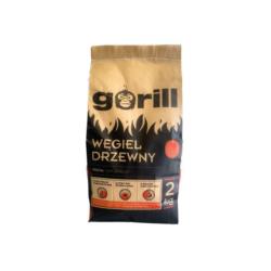 Węgiel drzewny do grilla 2kg Gorill