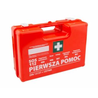 Apteczka pierwszej pomocy przenośna zakładowa AZP15 PK-MOT DIN 13157