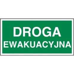 Znak ewakuacyjny Droga Ewakuacyjna 104-01 Mój Dom Plus