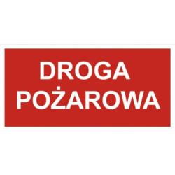 Tablica informacyjna Droga Pożarowa TŚP 812