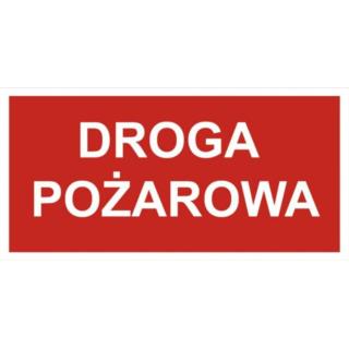 Tablica informacyjna Droga Pożarowa TŚP 812