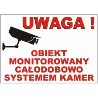 Tablica informacyjna Obiekt Monitorowanty ZI1 Mój Dom Plus