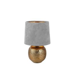 LAMPKA BIURKOWA SOPHIA SZARA R50821011