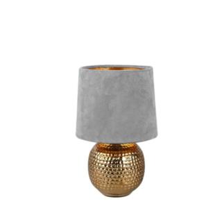 LAMPKA BIURKOWA SOPHIA SZARA R50821011