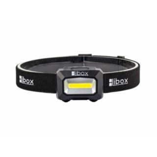 Latarka czołowa akumulatorowa COB LED 3W Libox LB0107