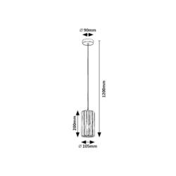 Lampa wisząca E27 40W Vaness Rabalux 72254